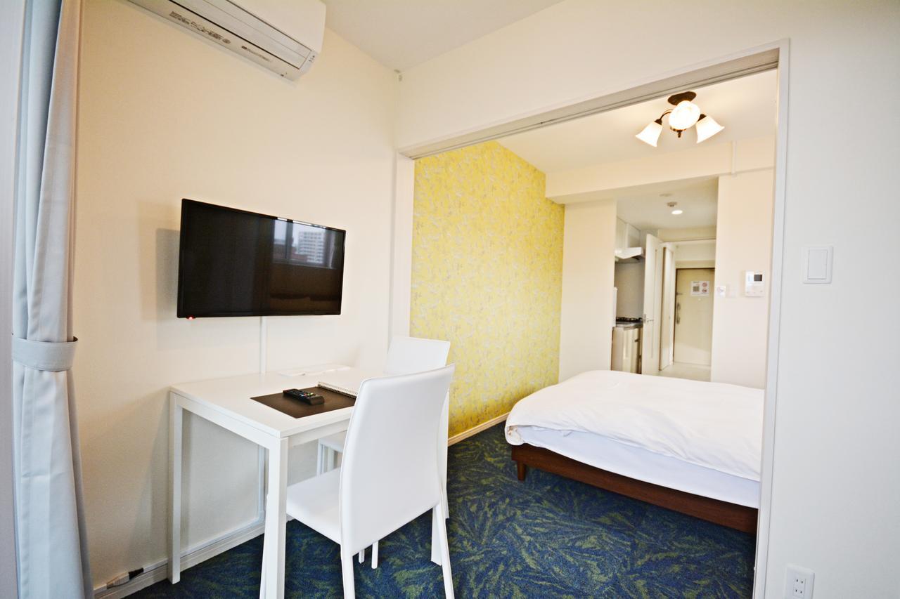 เรสซิเดนซ์ โฮเต็ล ฮะกะตะ 11 Aparthotel ฟูกุโอกะ ภายนอก รูปภาพ