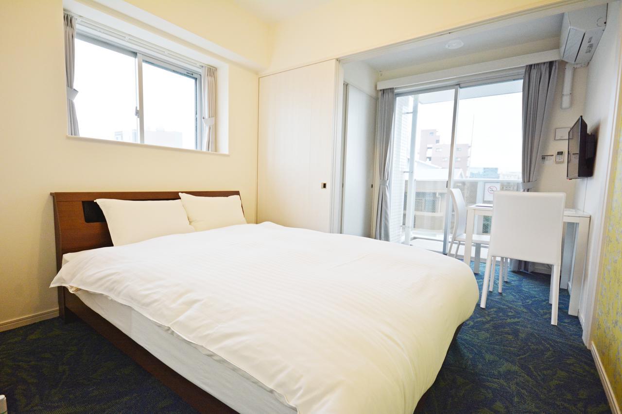 เรสซิเดนซ์ โฮเต็ล ฮะกะตะ 11 Aparthotel ฟูกุโอกะ ภายนอก รูปภาพ