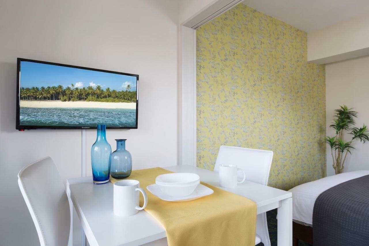 เรสซิเดนซ์ โฮเต็ล ฮะกะตะ 11 Aparthotel ฟูกุโอกะ ภายนอก รูปภาพ